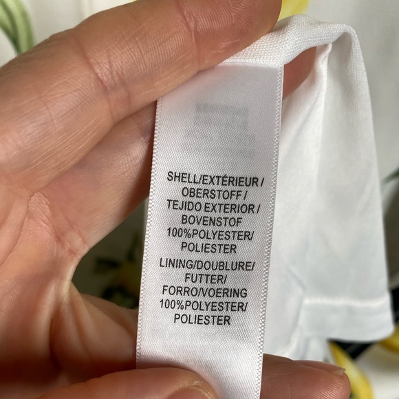 NWT Adrianna Papell Lemon Print A-Line Dress - Picture 8 of 12